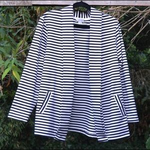 Christopher and Banks | size P/XL striped blazer